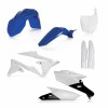KIT PLÁSTICOS COMPLETO ACERBIS YAMAHA YZ-F 450 2014 - 2017 COR ORIGINAL